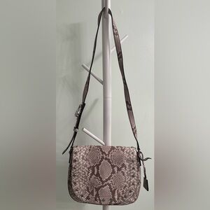 Michael Kors Hamilton Traveler Studded Crossbody Messenger Leather Bag